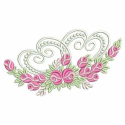 Rose Enticement 06(Sm) machine embroidery designs