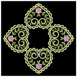 Heirloom Flower Enticement 04 machine embroidery designs