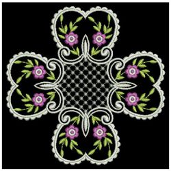 Heirloom Flower Enticement 08 machine embroidery designs