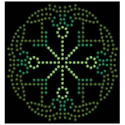 Colorful Candlewicking 5 09(Sm) machine embroidery designs