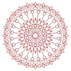 Redwork Fancy Quilt 2 02(Md) machine embroidery designs