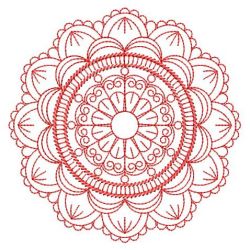 Redwork Fancy Quilt 2 05(Md) machine embroidery designs