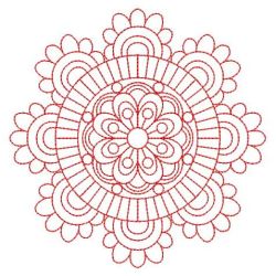Redwork Fancy Quilt 2 07(Md) machine embroidery designs
