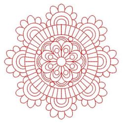 Redwork Fancy Quilt 2 07(Lg) machine embroidery designs