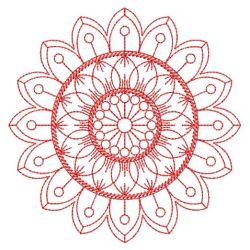 Redwork Fancy Quilt 2 09(Md) machine embroidery designs