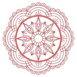 Redwork Fancy Quilt 2 10(Sm) machine embroidery designs