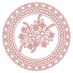Redwork Flower Elegance 2 04(Lg)