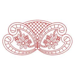 Redwork Flower Elegance 2 05(Lg)