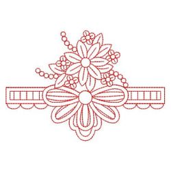 Redwork Flower Elegance 2 06(Lg)