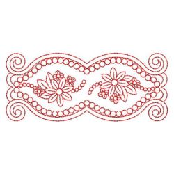 Redwork Flower Elegance 2 10(Lg)