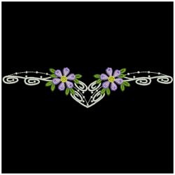 Artistic Flower 04(Lg) machine embroidery designs