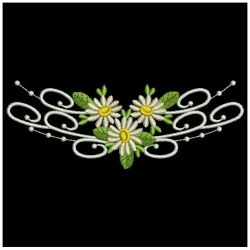 Artistic Flower 08(Lg) machine embroidery designs