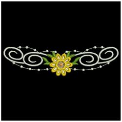 Artistic Flower 10(Md) machine embroidery designs