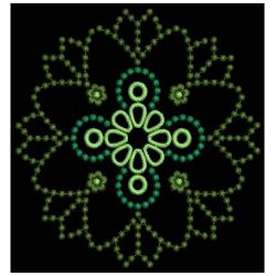 Colorful Candlewicking 6 02(Lg) machine embroidery designs
