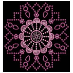 Colorful Candlewicking 6 07(Lg) machine embroidery designs