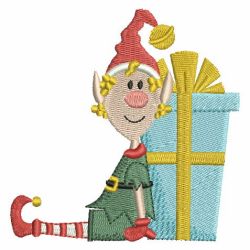 Christmas Elf 02 machine embroidery designs