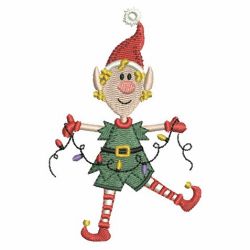 Christmas Elf 05 machine embroidery designs