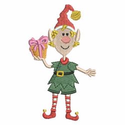 Christmas Elf 06 machine embroidery designs