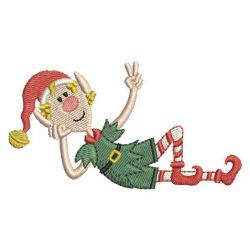 Christmas Elf 07 machine embroidery designs