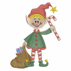 Christmas Elf 08 machine embroidery designs