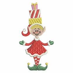 Christmas Elf 09 machine embroidery designs