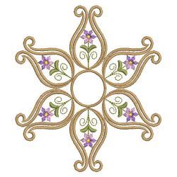 Flower Decor Quilt 03(Md) machine embroidery designs