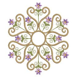 Flower Decor Quilt 06(Sm) machine embroidery designs