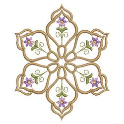 Flower Decor Quilt 09(Lg) machine embroidery designs
