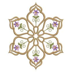 Flower Decor Quilt 09(Sm) machine embroidery designs