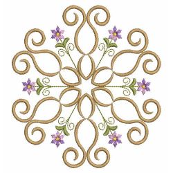 Flower Decor Quilt 10(Lg)