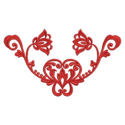 Heirloom Heart Damask 01(Lg) machine embroidery designs