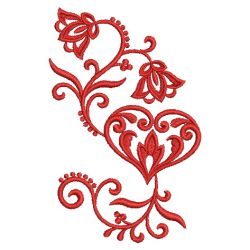 Heirloom Heart Damask 06(Md) machine embroidery designs