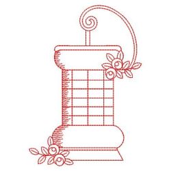 Redwork Wishing Well 10(Lg) machine embroidery designs