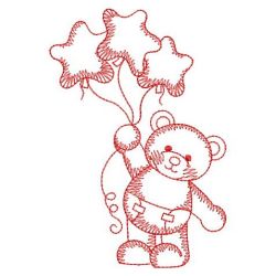 Redwork Baby Bears 01(Md) machine embroidery designs