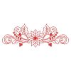Redwork Heirloom Poinsettia 02(Md)