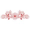 Redwork Heirloom Poinsettia 02(Md)