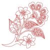 Redwork Bloom 2 01(Sm)