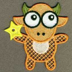 FSL Cute Zodiac 02 machine embroidery designs