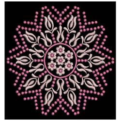 Fancy Candlewicking Quilt 05(Md) machine embroidery designs