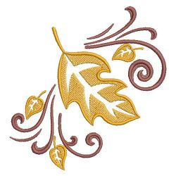 Heirloom Autumn Leaves 02(Md) machine embroidery designs