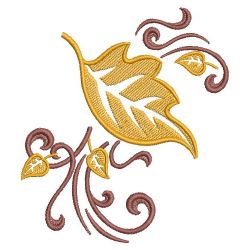 Heirloom Autumn Leaves 08(Md) machine embroidery designs