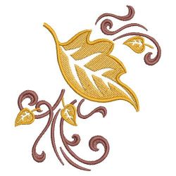 Heirloom Autumn Leaves 08(Lg) machine embroidery designs