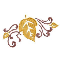 Heirloom Autumn Leaves 10(Md) machine embroidery designs