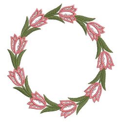 Heirloom Tulips 05(Md) machine embroidery designs