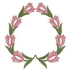 Heirloom Tulips 09(Md) machine embroidery designs