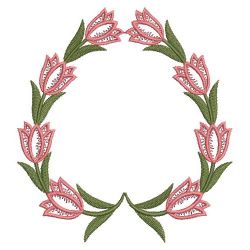 Heirloom Tulips 09(Lg) machine embroidery designs