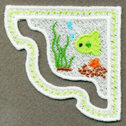 FSL Corner Bookmark 04 machine embroidery designs