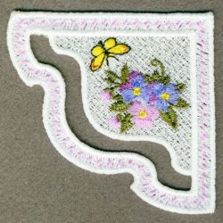 FSL Corner Bookmark 09 machine embroidery designs