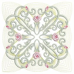 Rippled Rose Quilts 03(Md) machine embroidery designs