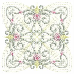 Rippled Rose Quilts 09(Md) machine embroidery designs